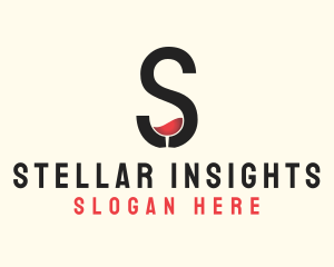 Letter S Winery logo design