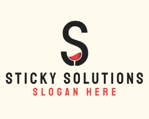 Letter S Winery logo design