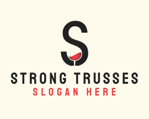 Letter S Winery logo design