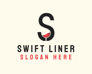 Letter S Winery logo design