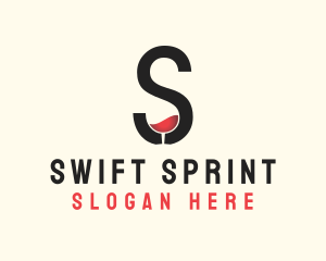 Letter S Winery logo design