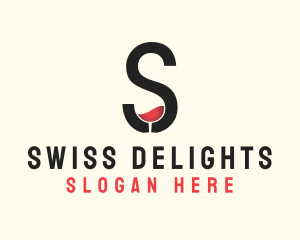 Letter S Winery logo design