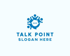 Speak - Social Networking Chat App logo design