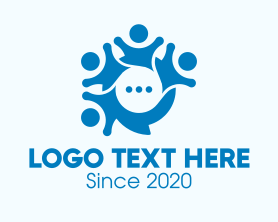 Social Media - Social Networking Chat App logo design