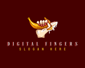 Fingers - Hand Banana Seductive logo design