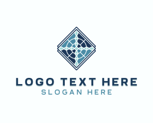 Paving - Flooring Tiling Pattern logo design