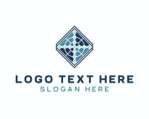 Flooring Tiling Pattern Logo