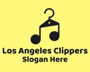 Music Note Hanger Logo