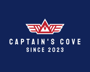 Captain - Aviation Travel Agency logo design