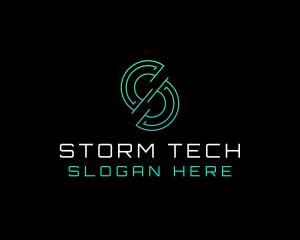 Cyber Tech Software logo design