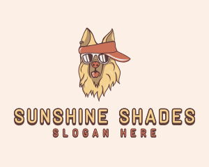 Sunglasses - Dog Sunglasses Visor logo design