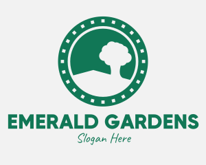 Green Tree Planting logo design