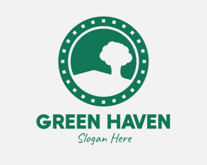 Green Tree Planting logo design