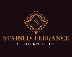 Luxurious Floral Ornament logo design