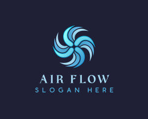 Air Cool HVAC logo design