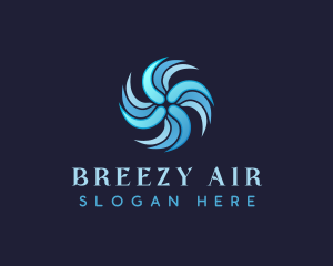Air Cool HVAC logo design