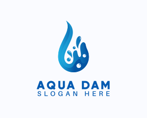 Hydro Aqua Water logo design