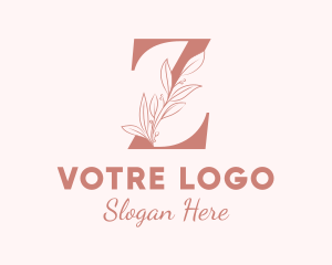 Event - Elegant Leaves Letter Z logo design