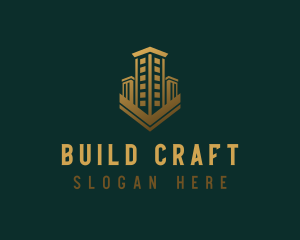 Property Building Skyscraper  logo design