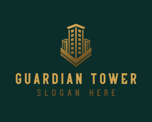 Property Building Skyscraper  logo design