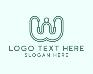 Organization Letter W Logo