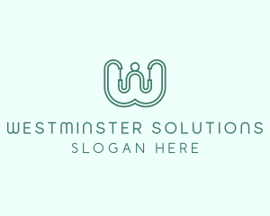 Organization Letter W logo design