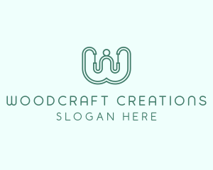 Organization Letter W logo design