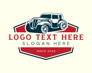 Retro Vehicle Dealership Logo