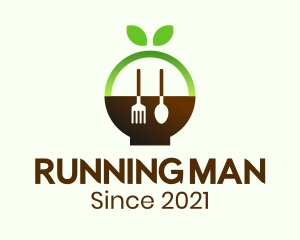 Meal - Organic Natural Restaurant logo design