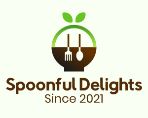 Organic Natural Restaurant logo design