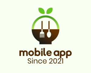Healthy Restaurant - Organic Natural Restaurant logo design