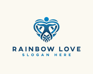 Love Heart Wellness logo design