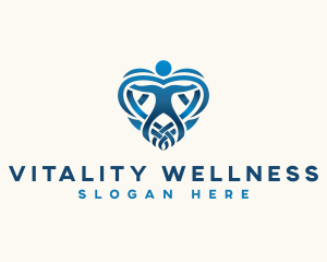 Love Heart Wellness logo design