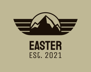 Pilot - Mountain Wings Adventure logo design