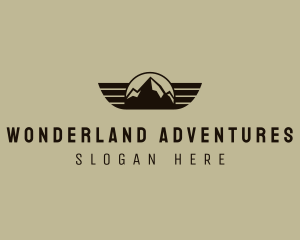 Mountain Wings Adventure logo design