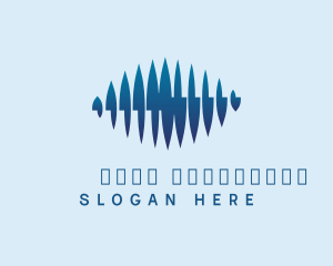 Frequency Wave Audio Technology logo design