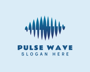 Frequency - Frequency Wave Audio Technology logo design