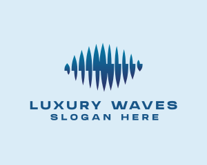 Frequency Wave Audio Technology logo design