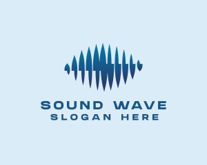 Frequency Wave Audio Technology logo design