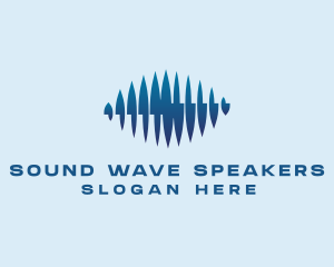 Frequency Wave Audio Technology logo design