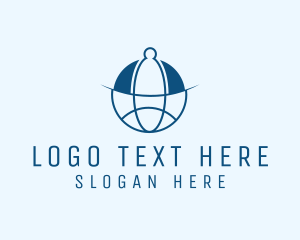 International - Human Globe Organization logo design