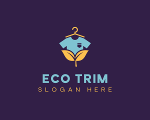 T-shirt Eco Friendly Laundry logo design