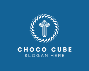Chruch - Holy Crucifix Church Ministry logo design