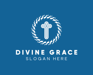 Holy Crucifix Church Ministry logo design