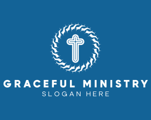 Ministry - Holy Crucifix Church Ministry logo design