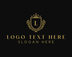 Lettermark - Fashion Shield Royalty logo design