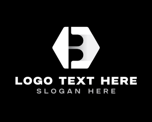 Octagon - Modern Minimalist Business Letter B logo design
