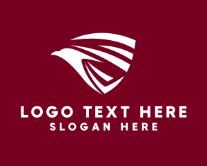 Security - Eagle Bird Shield logo design