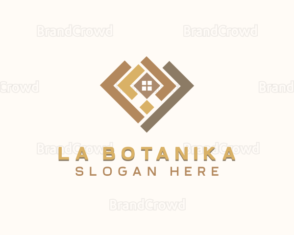 Floor Tiles Flooring Logo