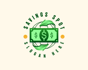 Dollar Money Exhange logo design